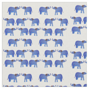 Tissu Eléphants