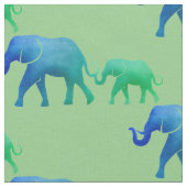 Tissu Eléphants Design Fabric (Fermer)