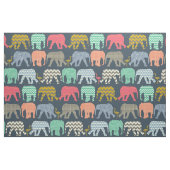 Tissu éléphants et flamants de bébé (Yard)