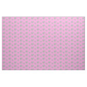 Tissu Eléphants gris mignons sur rose (Fat Quarter)