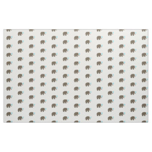 Tissu Éléphants lunaires