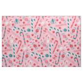 Tissu Elf Holiday Candy Motif (Fat Quarter)