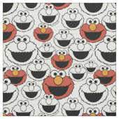 Tissu Elmo Color Pop Face Pattern (Échantillon)