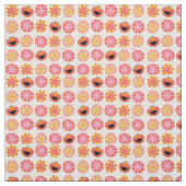 Tissu Elmo Pom-Pom Motif (Échantillon)