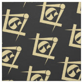 Tissu emblème de la franc-maçonnerie (Échantillon)