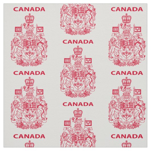 Tissu emblème national du Canada (Échantillon)