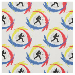 Tissu Emblème tricolore de sport de Paintball