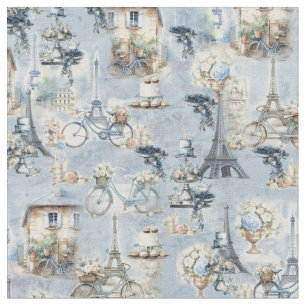 Tissu Embrasser la vie de pays en France