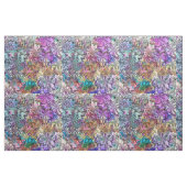 Tissu Embrouillement peint à la main d'aquarelle (Fat Quarter)