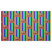 tissu emoji arc-en-ciel (Fat Quarter)