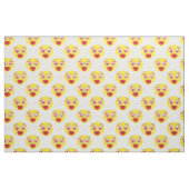 Tissu Emoji baiser Valentine (Fat Quarter)