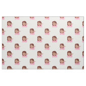 tissu émoji femme (Fat Quarter)