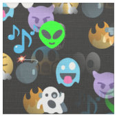 tissu émoji halloween (Détail)