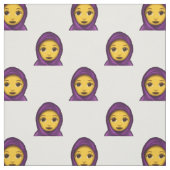 tissu émoji hijab (Échantillon)
