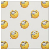tissu émoji monocle (Échantillon)