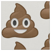 tissu émoji poop (Détail)