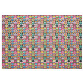 tissu émoji pop art (Fat Quarter)