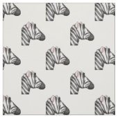 tissu emoji zebra (Échantillon)