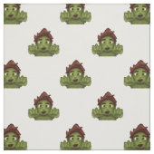 tissu émoji zombie (Échantillon)