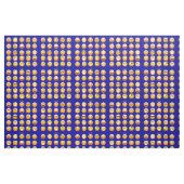 tissu emojis bleu foncé (Fat Quarter)