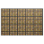 tissu emojis noir (Fat Quarter)