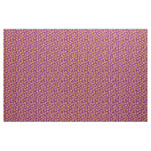 Tissu empreint de traces de pattes violettes et do (Yard)