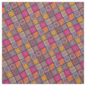 Tissu Empreinte colorée du mandala marocain (Échantillon)
