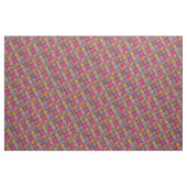 Tissu Empreinte colorée du mandala marocain (Fat Quarter)