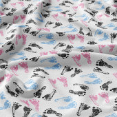 Tissu Empreinte de bébé neutre
