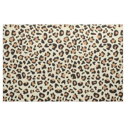 Tissu Empreinte de léopard (Fat Quarter)