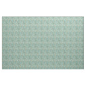 Tissu Empreinte de léopard Aqua Turquoise Gold Glam (Yard)