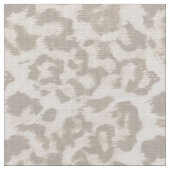 Tissu Empreinte de léopard beige. (Fermer)