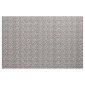 Tissu Empreinte de léopard blanc noir (Yard)