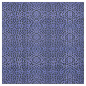 Tissu Empreinte de léopard bleu (Échantillon)