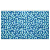 Tissu Empreinte de léopard dans la lumière du Chambray a (Fat Quarter)