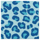 Tissu Empreinte de léopard dans la lumière du Chambray a (Fermer)