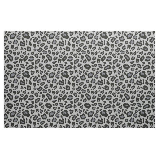 Tissu empreinte de léopard dentaire (Fat Quarter)