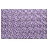 Tissu empreinte de léopard dentaire pourpre (Yard)