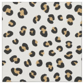 Tissu Empreinte de léopard moderne (Fermer)