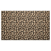 Tissu Empreinte de léopard, noir, Brown, rouille et bron (Fat Quarter)