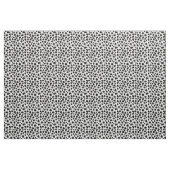 Tissu Empreinte de léopard - noir et blanc (Yard)