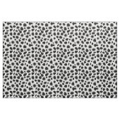 Tissu Empreinte de léopard - noir et blanc (Fat Quarter)