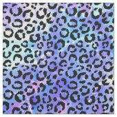 Tissu Empreinte de léopard noir sur l'arrière - plan (Échantillon)