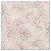 Tissu Empreinte de léopard rose chic (Fermer)