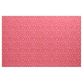 Tissu Empreinte de léopard rose et rouge mou (Fat Quarter)