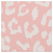 Tissu Empreinte de léopard rose pâle (Fermer)