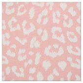 Tissu Empreinte de léopard rose pâle (Échantillon)