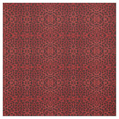 Tissu Empreinte de léopard rouge (Échantillon)