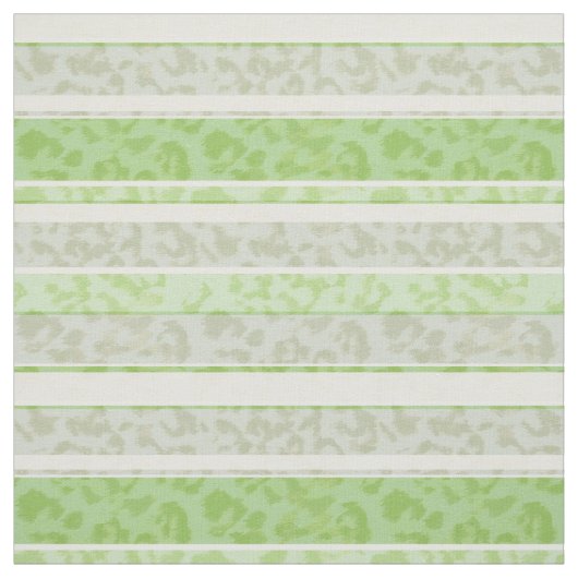 Tissu Empreinte de léopard sur arrière - plan rayé. (Échantillon)