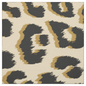 Tissu Empreinte de léopard Tan (Échantillon)